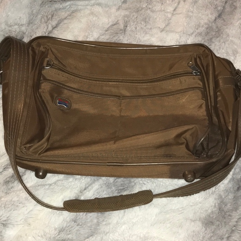 Vintage American Tourister carryon luggage bag